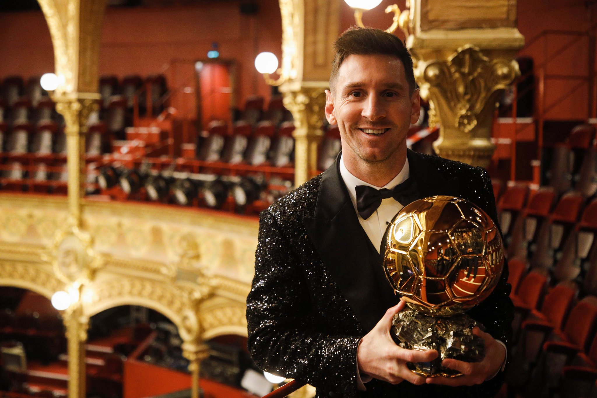 Messi Wins the Ballon D’or for a Record 7th Time