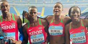 Kenya's Relay team.
