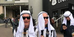 Newcastle fans 