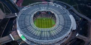 An ariel view of London Stadium.
