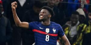 An image of Aurelien Tchouameni during a past match for the France national team.