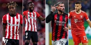From left to right: Nico Williams, Inaki Williams, Theo Hernandez and Lucas Hernandez.
