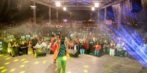 Daniel Ndambuki alias Churchill poses for a photo during a past live recording.