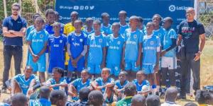Cheza Sports Academy under 15 squad poses for a photo on February 2023 after winning the La Liga tournament. 