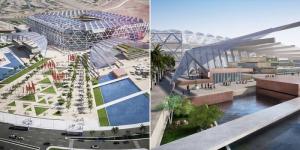 A model of the proposed multiplex sports arena in the airport district of Mwale Medical and Technology City (MMTC) in Kakamega County.