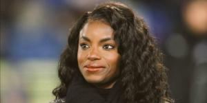 Nigerian-born football analyst Eni Aluko poses for a photo in the past.