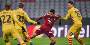 Bayern Munich vs Barcelona Champions League match on December 8.