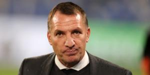 Leicesters manager Brendan Rodgers