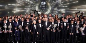 Different champions feted at the FIA’s annual FIA Prize-Giving ceremony in Paris on Thursday, December 16. 