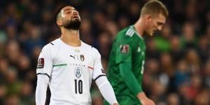 Italy's Lorenzo Insigne after the draw with Northern Ireland on November 15