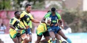 Kabras Sugar v KCB during a past match in the  Kenya Cup Final