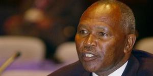 Retired Kenyan track and field athlete, Kipchoge Keino 