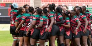 Kenya Lionesses players getting ready for a match in the past.