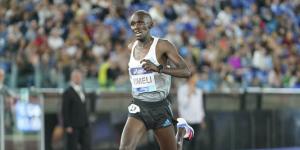 Kenyan Athlete Nicholas Kimeli at the Wanda Diamond League in Rome, Italy on June 9, 2022..jpg (3