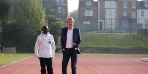Sir Jim Ratcliffe (R) hanging out with Kenyan marathon legend Eliud Kipchoge (L) in Oxford, Britain in 2019.