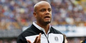 A file image of newly appointed Burnley FC manager Vincent Kompany during a past football match.