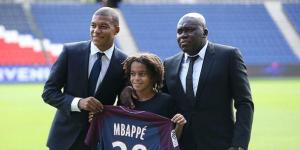 Kylian Mbappe(left) With His Younger Brother Ethan Mbappe(centre) and Dad Wilfried Mbappe.