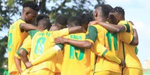 An undated image of Mathare United players getting ready for a match.
