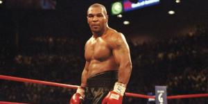 A Young Mike Tyson In The Ring During The Prime of His Career