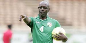 Musa Otieno issues instructions during a past Harambee Stars training session. 