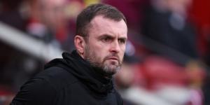 An undated image of former Southampton manager Nathan Jones. 