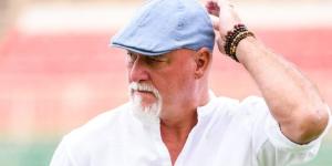 AFC Leopards manager Patrick Aussems overseas a past match.