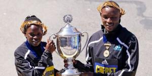 Peres Jepchirchir and Evans Chebet