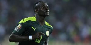 Senegalese forward Sadio Mane celebrates a scoring a goal for his country in a past international match.