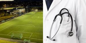 Football Pitch x laboratory coat