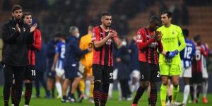 AC Milan players thanking the funs after their Champions League match against FC Porto at San Siro, Italy on November 4.