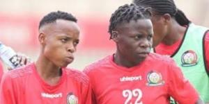 Neddy Atieno Okoth (right),Jereko Dogo Adams at previous Harambee Starlets match