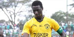 Joseph Shikokoti playing for Tusker FC during a past match in 2014.