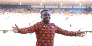 Ferdinand Omanyala posing for a photo at the 2022 Commonwealth Games staged in Birmingham, United Kingdom.