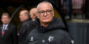 Former Watford manager Claudio Ranieri.
