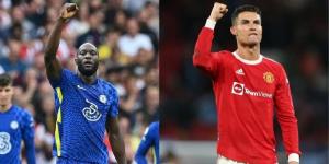 Romelu Lukaku(left) and Cristiano Ronaldo(right)