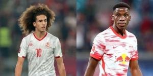 (Left) 18 year old Tunisian midfielder Hannibal Mejbri and (Right) 18 year old Ghanaian midfielder Ilaix Moriba