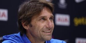 Tottenham Hotspur manager Antonio Conte