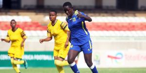 Vihiga Queens battling out with New Generation at a previous match