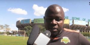 Kariobangi manager William Muluhya speaks to the media on January 8, 2023, at Kasarani Annex, Nairobi. 