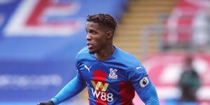 Crystal Palace winger Wilfried Zaha