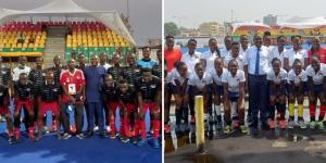 Kenya men and women's senior national hockey teams at the Africa Cup of Nation Championship in Accra, Ghana.