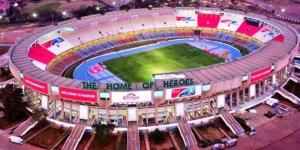 Aerial view of the Moi International Sports Complex, Kasarani in Nairobi.