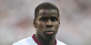 West Ham United centre-back Kurt Zouma 
