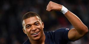 Paris Saint-German Foward Kylian Mbappe In A Past Match