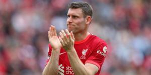 Liverpool's defender and vice-captain James Milner.