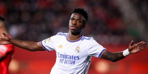 Real Madrid Winger Vinicius Junior 