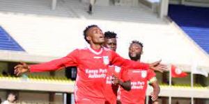 Bandari's Forward Yema Mwana who leaves the club after 5 years
