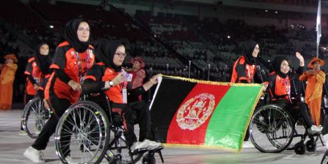 Afghan Paralympic team