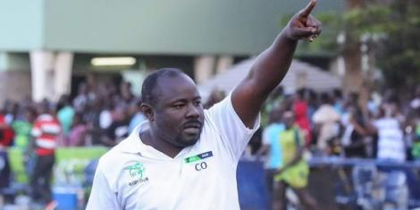 KCB RFC head coach Curtis Olago