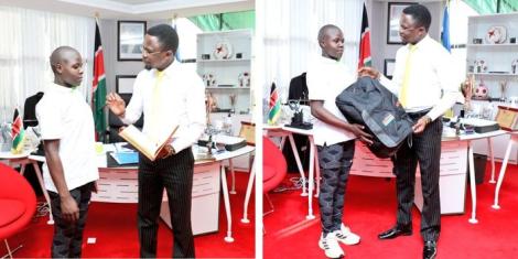 Ababu and Selpha Ojiambo
